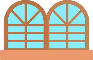 Window Creative Icon Design vector