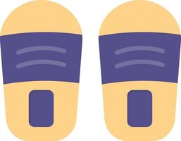 Slippers Creative Icon Design vector