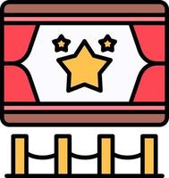Backdrop Creative Icon Design vector