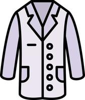 Lab Coat Creative Icon Design vector