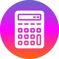 diseño de icono de vector de calculadora