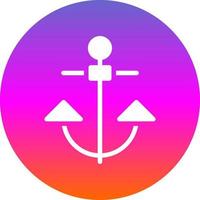 Anchor Vector Icon Design