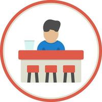 Bar Counter Vector Icon Design