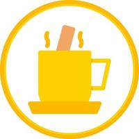 Coffee Mixing Vector Icon Design