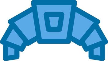 Croissant Vector Icon Design