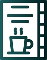 diseño de icono de vector de tarjeta de café