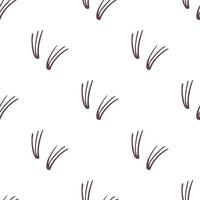 False eyelashes pattern seamless vector