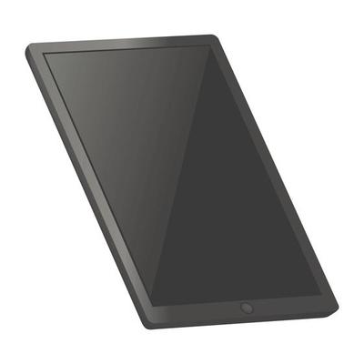Tablet pc mockup, realistic style