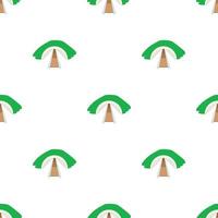Railway tunnel pattern seamless vector