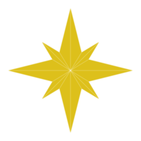 silhueta de bússola para ícone, símbolo, aplicativos, site, pictograma, ilustração de arte ou elemento de design gráfico. formato png