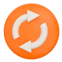 ciclo continuo pulsante. 3d resa. png