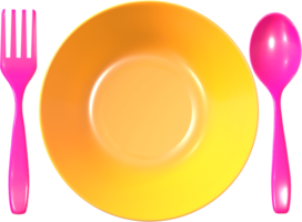Plates 3D icon. png