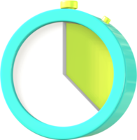 Stopwatch 3D icon. png