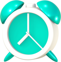 Alarm clock 3D icon. png