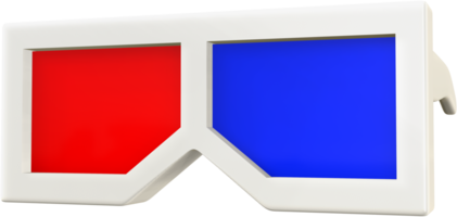 Movie glasses 3D icon. png