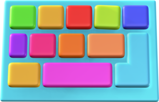 icono 3d del teclado. png