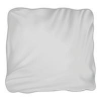 Pillow mockup, realistic style vector