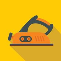 Jack plane icon, flat style vector