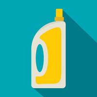 Bottle of conditioning or detergent icon vector