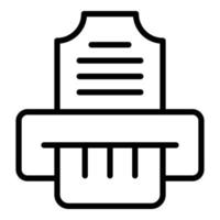Check online icon outline vector. Film show vector