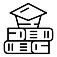 Expert book icon outline vector. Goal team vector