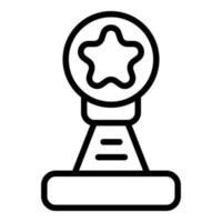 Expert cup icon outline vector. Business team vector