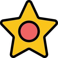 Star Media Studio  Flat Color Icon Vector icon banner Template