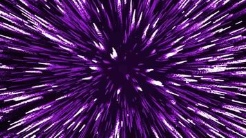 viola particella astratto scintilla illustrazione esplosione scoppiare, polvere Schermo effetto, evento fantasia esplosione Magia energia brillare scintillare stella energia sfondo spazio leggero Immagine animazione video