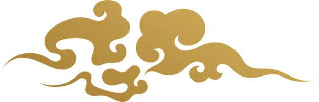 illustration de nuages chinois png