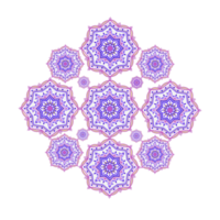 lila Mandala-Illustrationen png