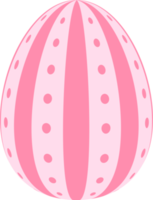 Happy Easter Day colorful egg isolated png