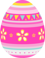 gelukkig Pasen dag kleurrijk ei geïsoleerd png