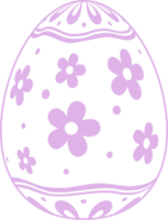 Happy Easter Day egg isolated png