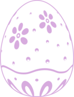 Happy Easter Day egg isolated png