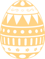 Happy Easter Day egg isolated png