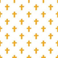 Cross pattern, cartoon style vector