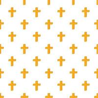 Cross pattern, cartoon style vector