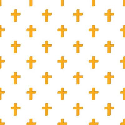 Cross pattern, cartoon style