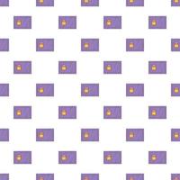 Safe pattern, cartoon style vector