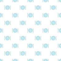 Empty dish fork and knife pattern, cartoon style vector