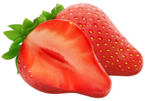 Erdbeeren transparenter Hintergrund png
