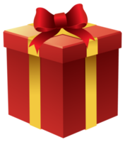 Gift Box in Red png