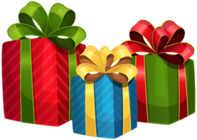 Colorful Gift Transparent background png