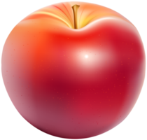 manzana roja fondo transparente png