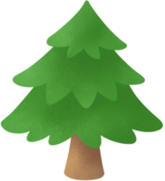 cute christmas element decoration element christmas tree png