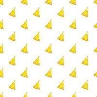 Bell pattern, cartoon style vector