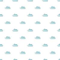 Passenger vehicle pattern, cartoon style vector