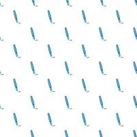 Pen pattern, cartoon style vector