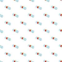 Paper scroll pattern, cartoon style vector