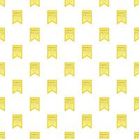 Label perfect quality one hundred percent pattern vector